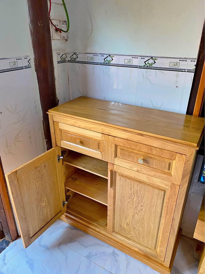 Tủ giày dép gỗ tự nhiên, cao cấp, sang trọng kt: 96×100